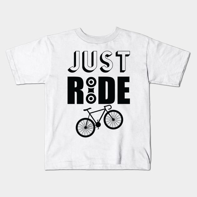 just ride Kids T-Shirt by livamola91